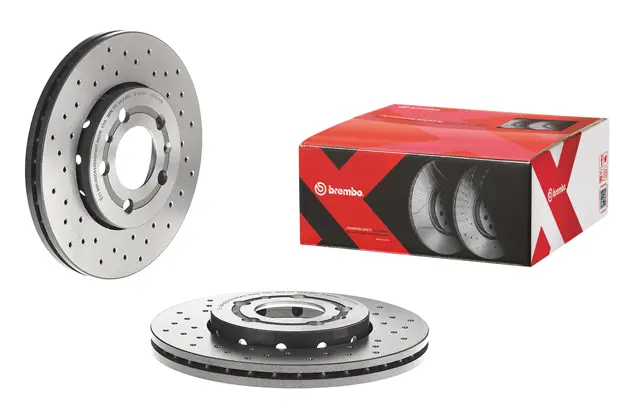 Brake disc Brembo 09.7011.1X