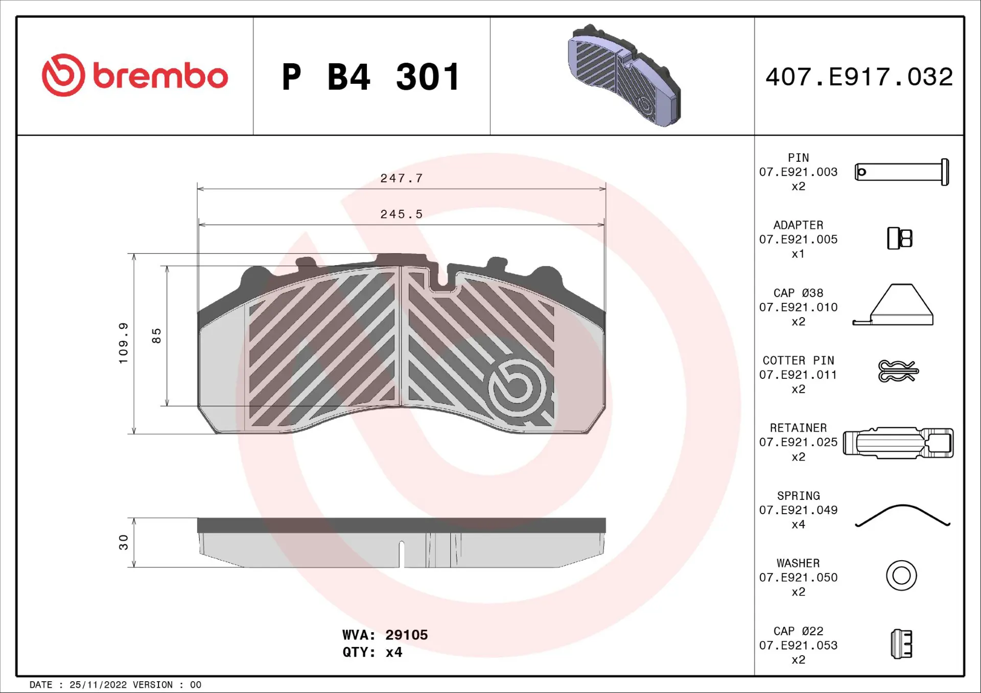 P B4 301