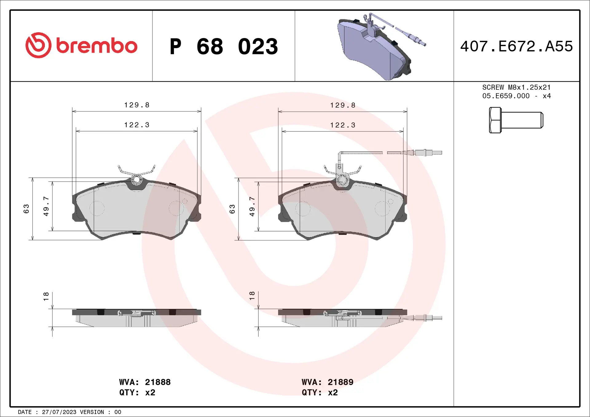 P 68 023