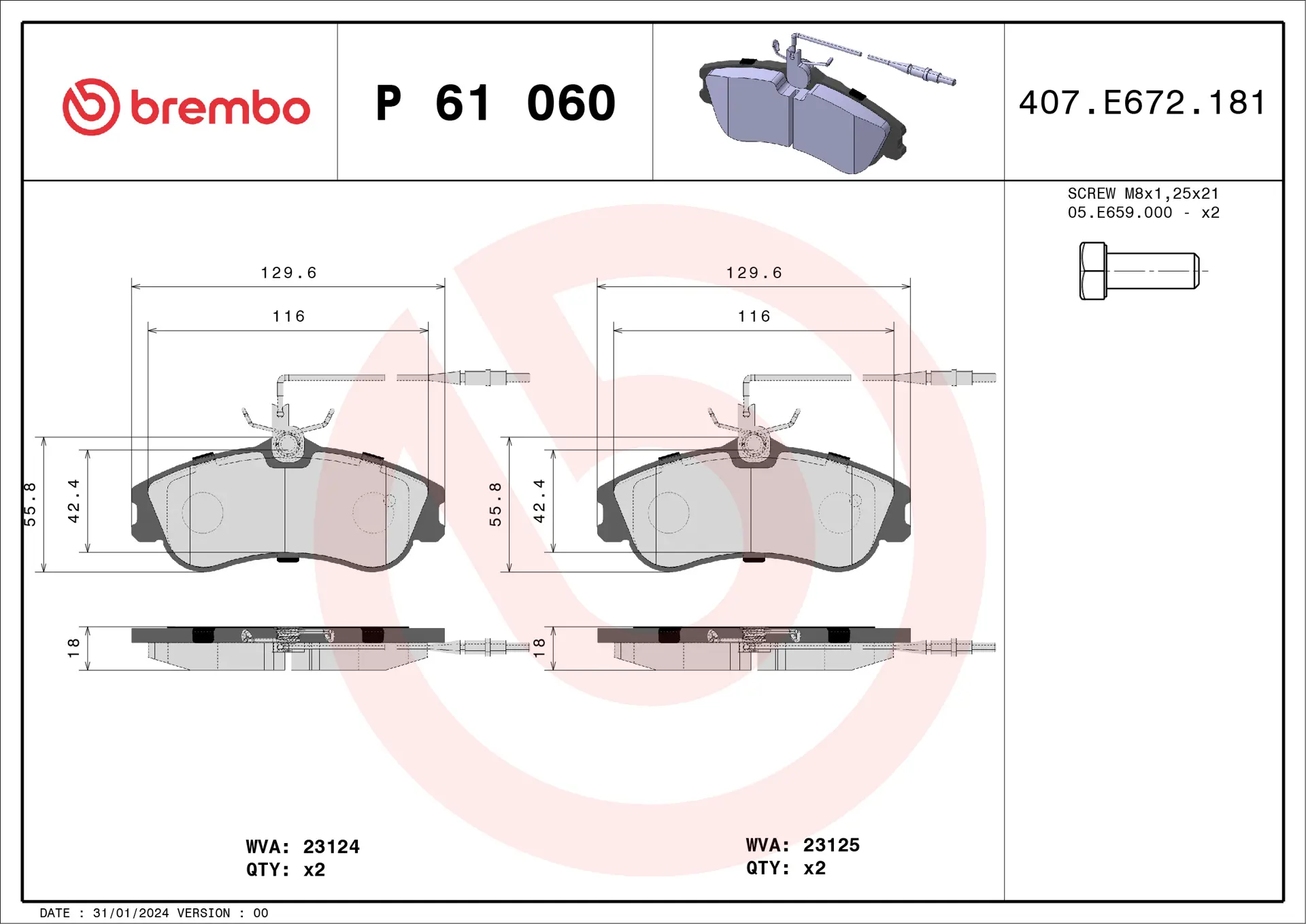 P 61 060