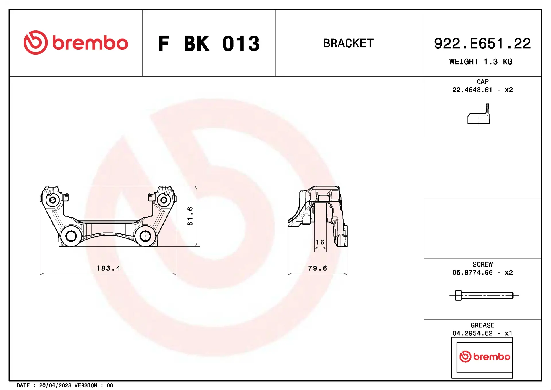 F BK 013