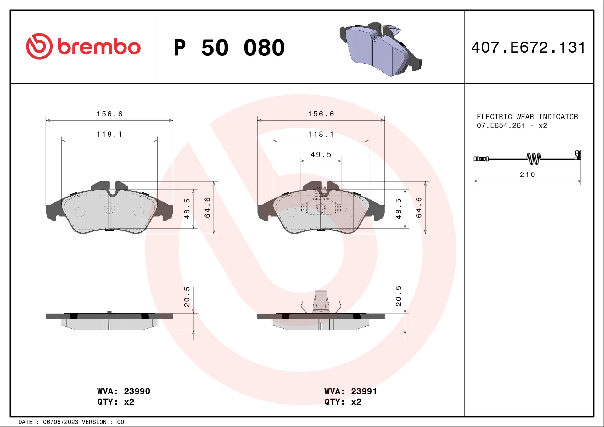 P 50 080