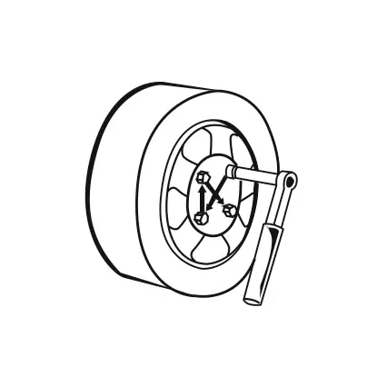 Disassembling the wheel