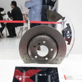 Les plaquettes brembo aftermarket reines d'automechanika shanghai 2018