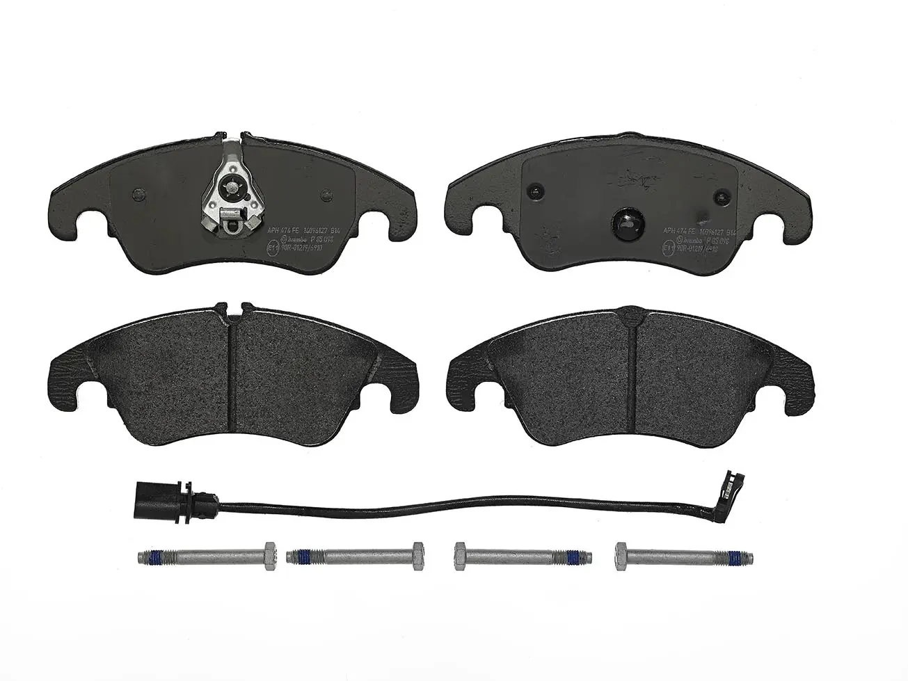 Plaquettes De Frein Avant Brembo P85005 - Compatible Kelsey-Hayes - Norme ECE R90