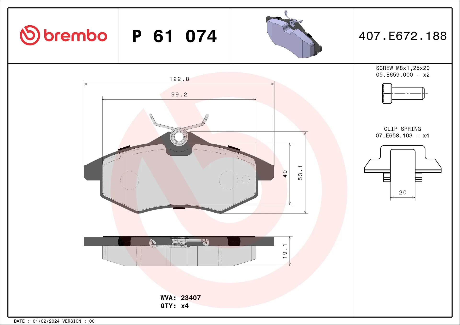 P 61 074