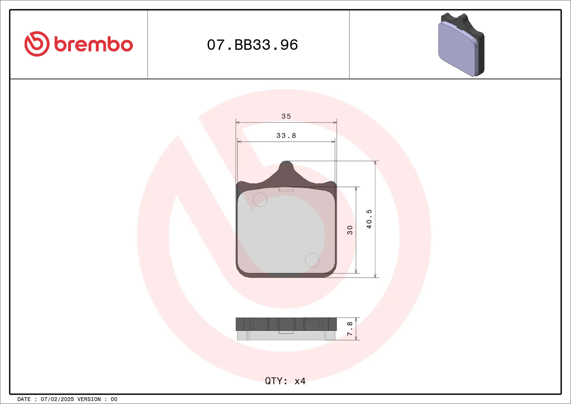 07BB3396