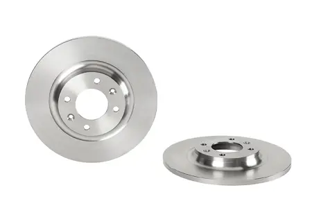 Brembo 08.B586.10 Jeu De 2 Disques Frein Arrière – Diamètre 282 Mm – Avec Vis De Fixation – Honda Qualité Premium