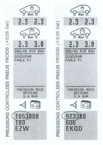 Contient les informations sur le véhicule, identification des pièces avec les numéros ORGA