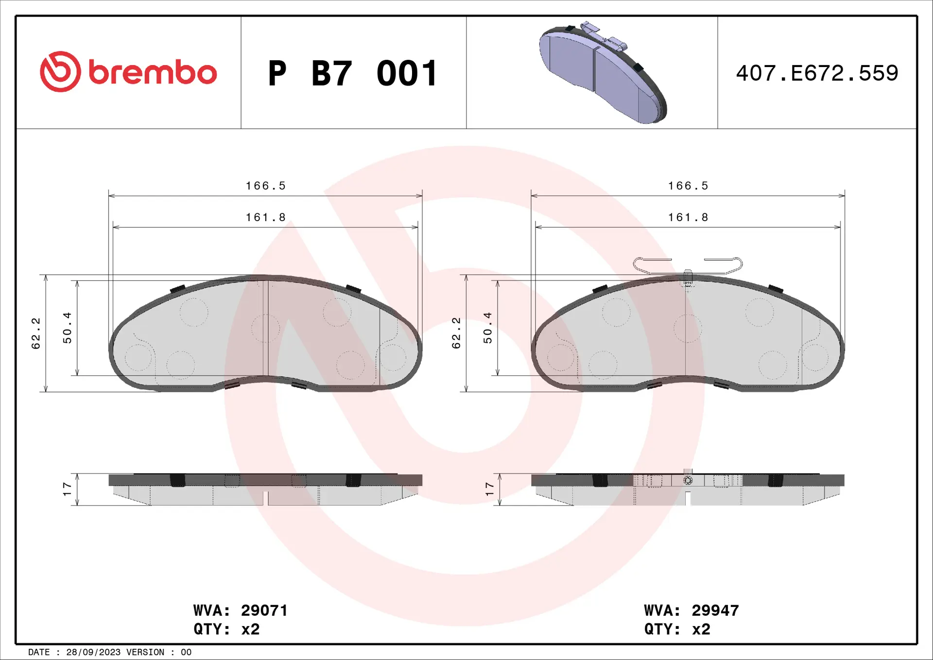 P B7 001