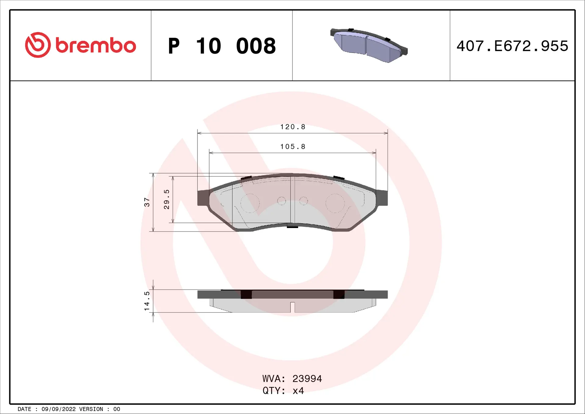 P 10 008