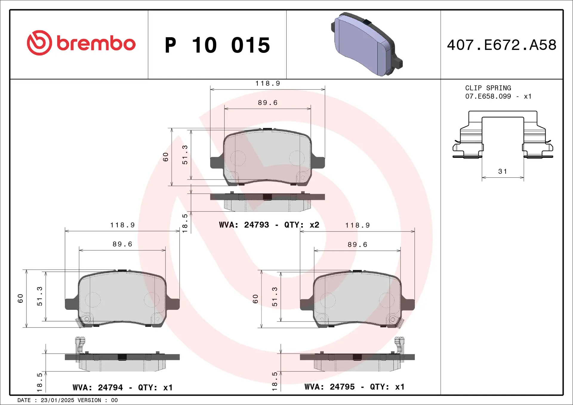 P 10 015