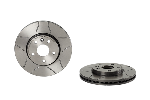 Brembo 09.C349.11 – Set 2 Dischi Freno Anteriori Con Verniciatura UV – Diametro 294x22 Mm, Spessore Minimo 20.4 Mm – Omologati ECE-R90, Con Viti