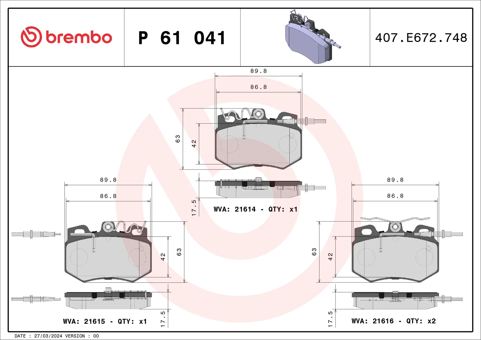 P 61 041