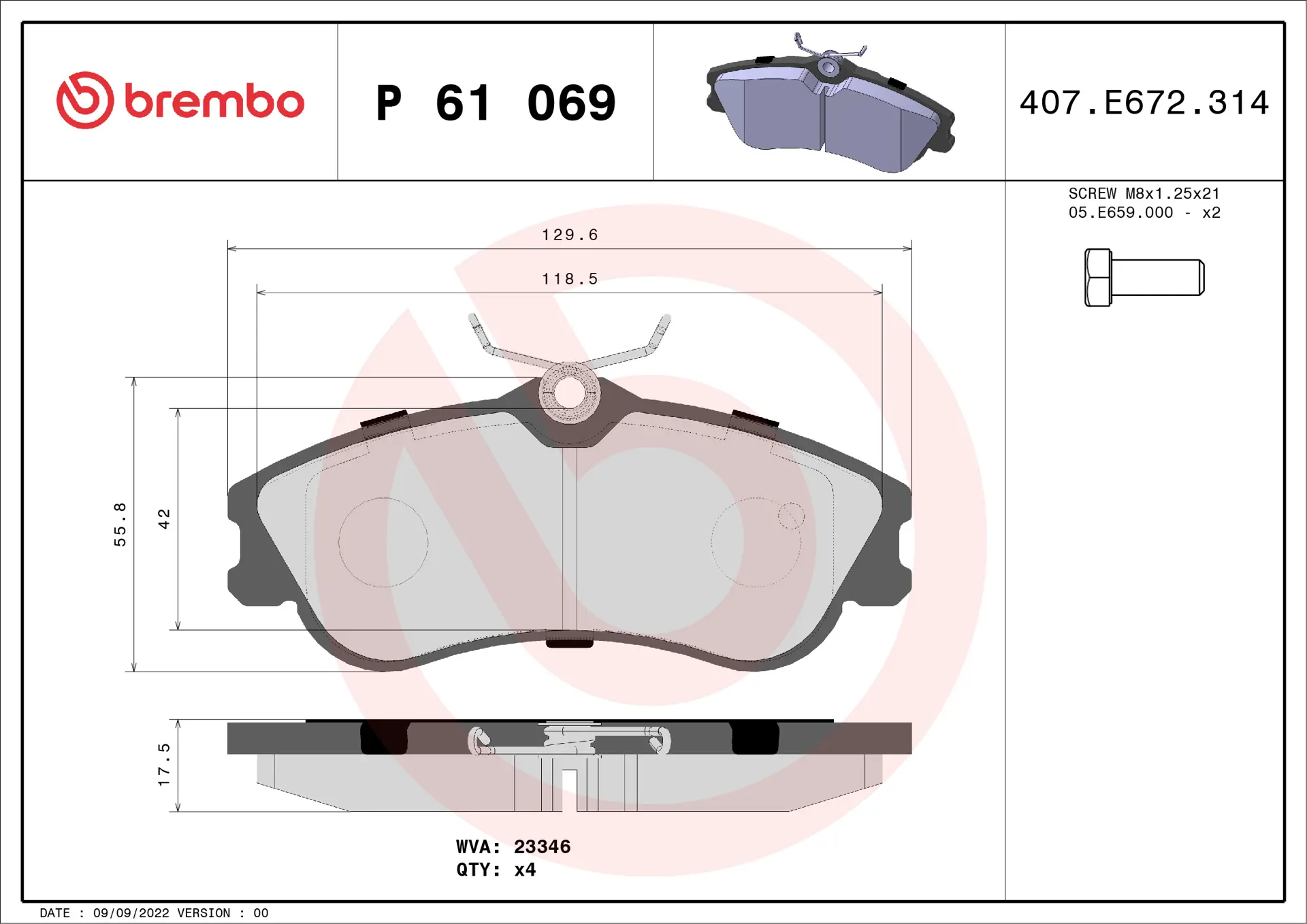 P 61 069