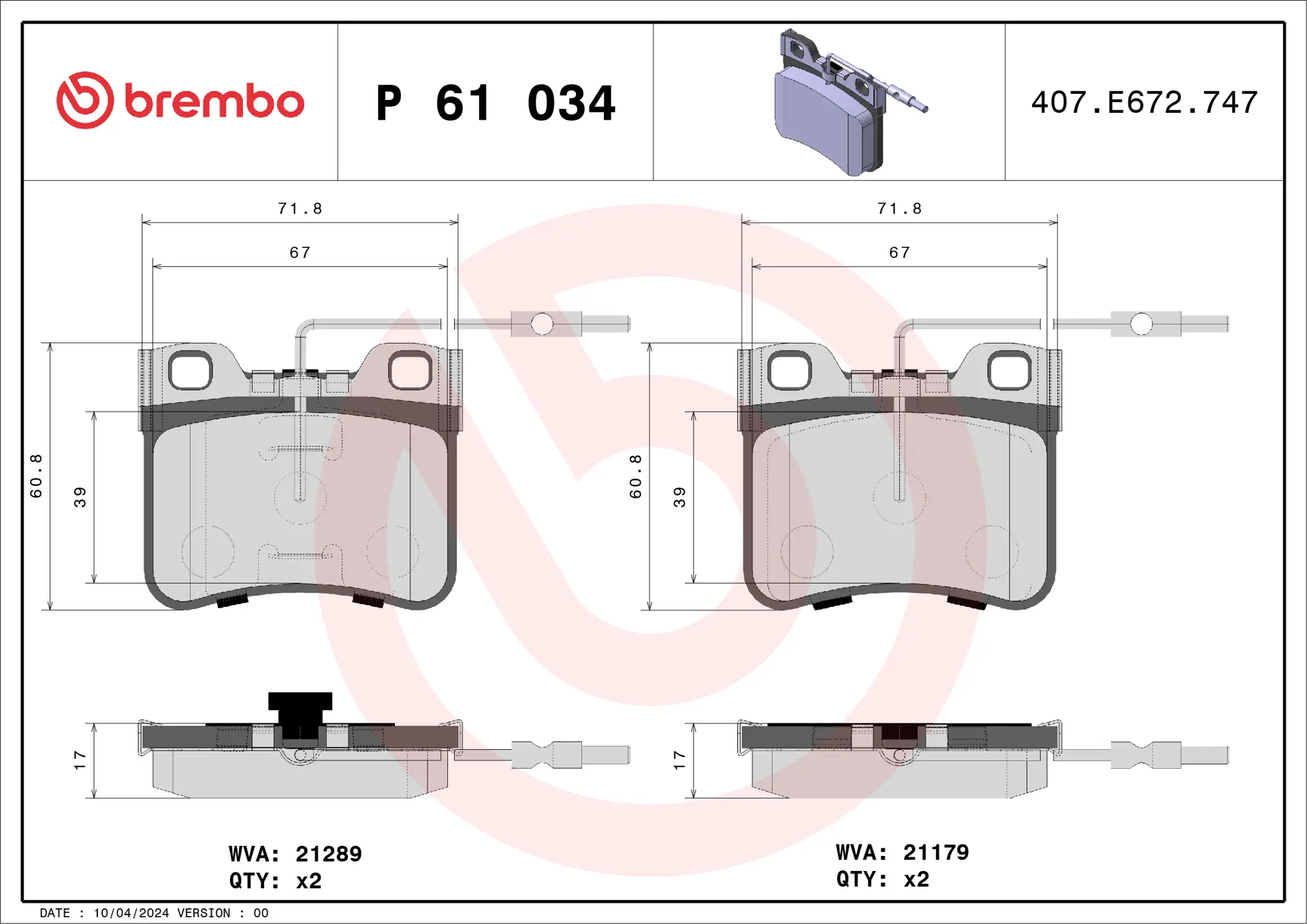 P 61 034