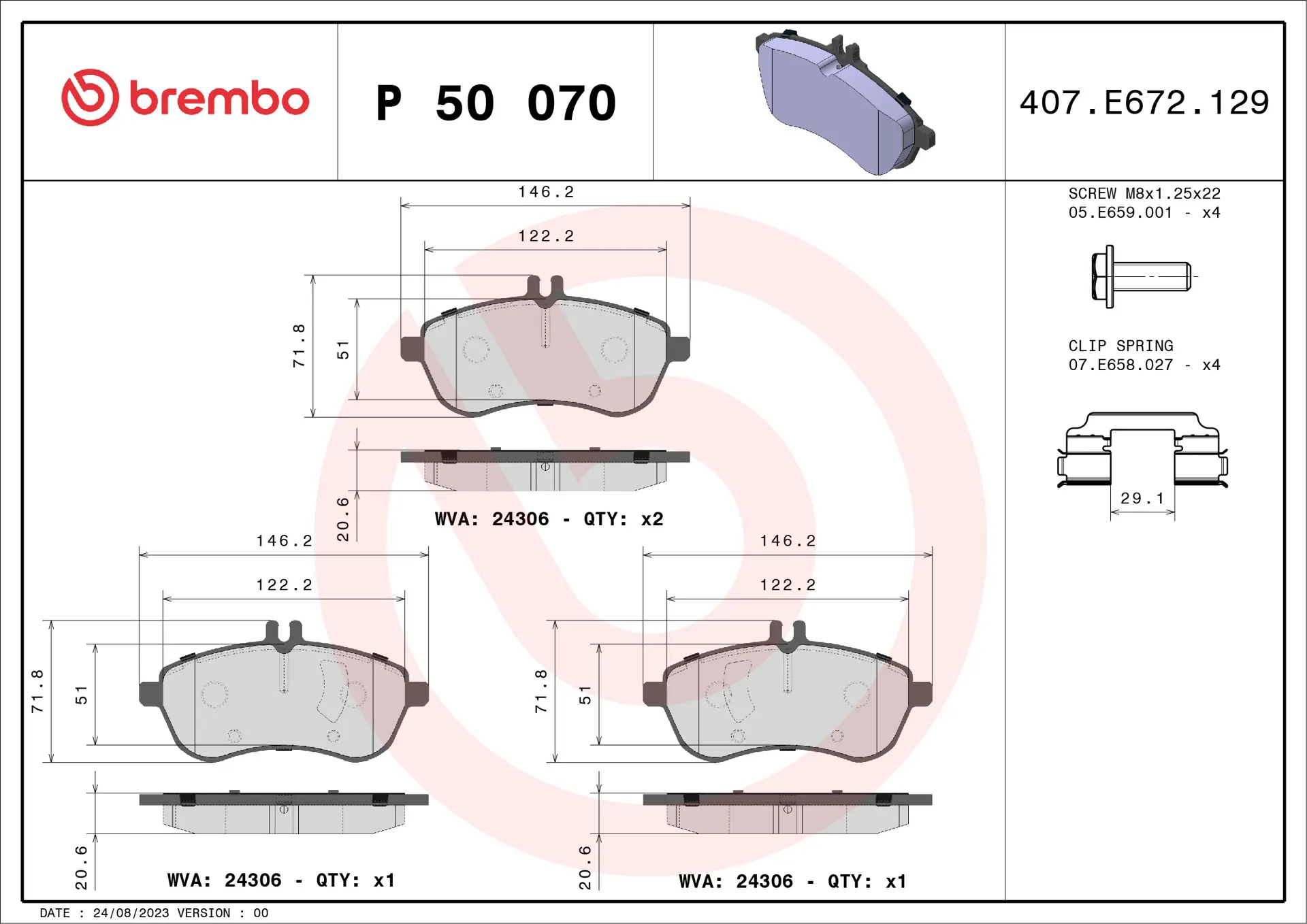 P 50 070