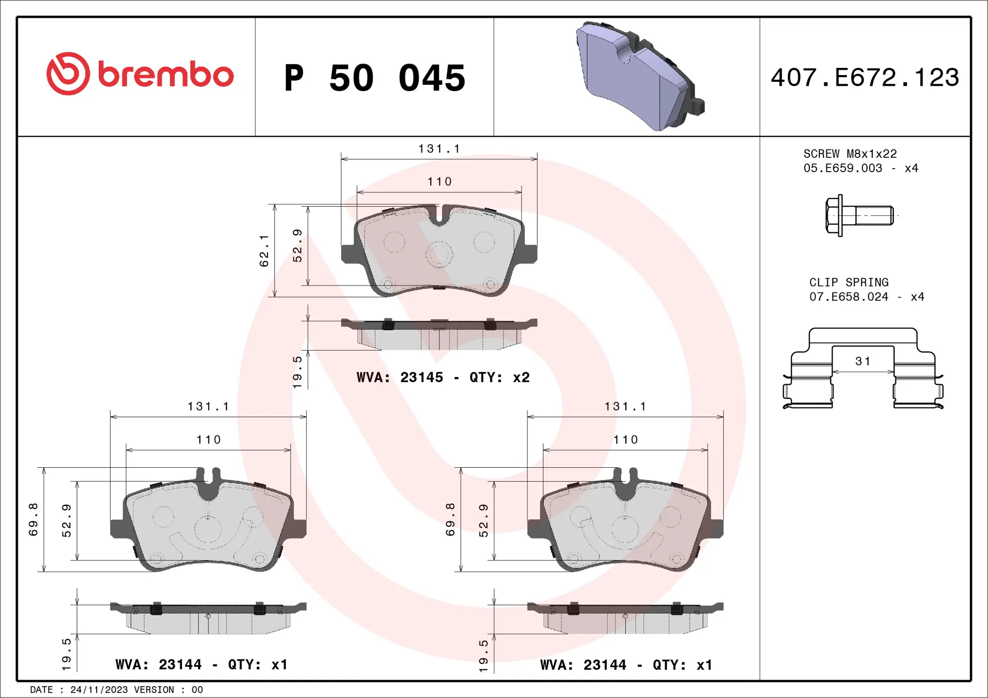 P 50 045
