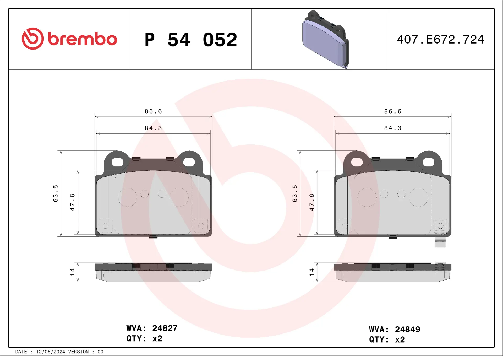 P 54 052