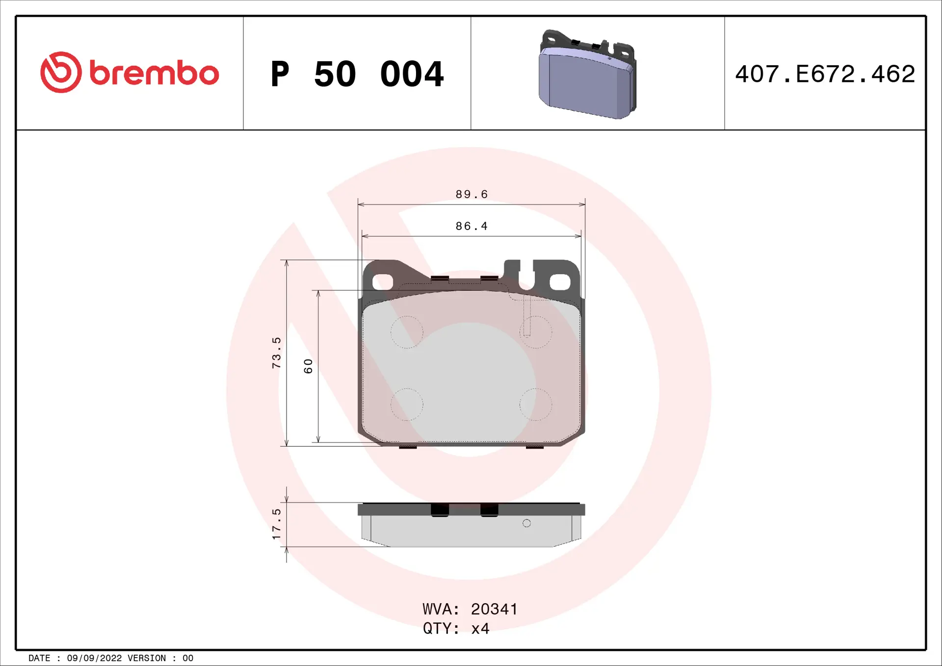 P 50 004