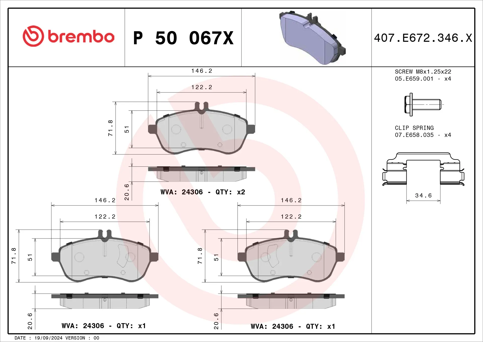 P 50 067X