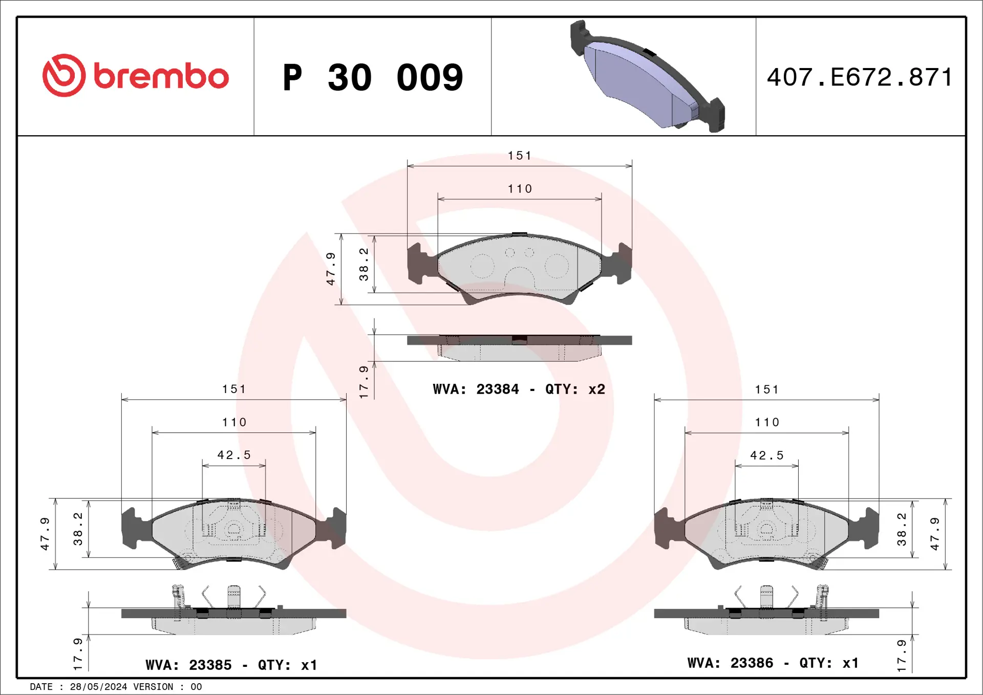 P 30 009