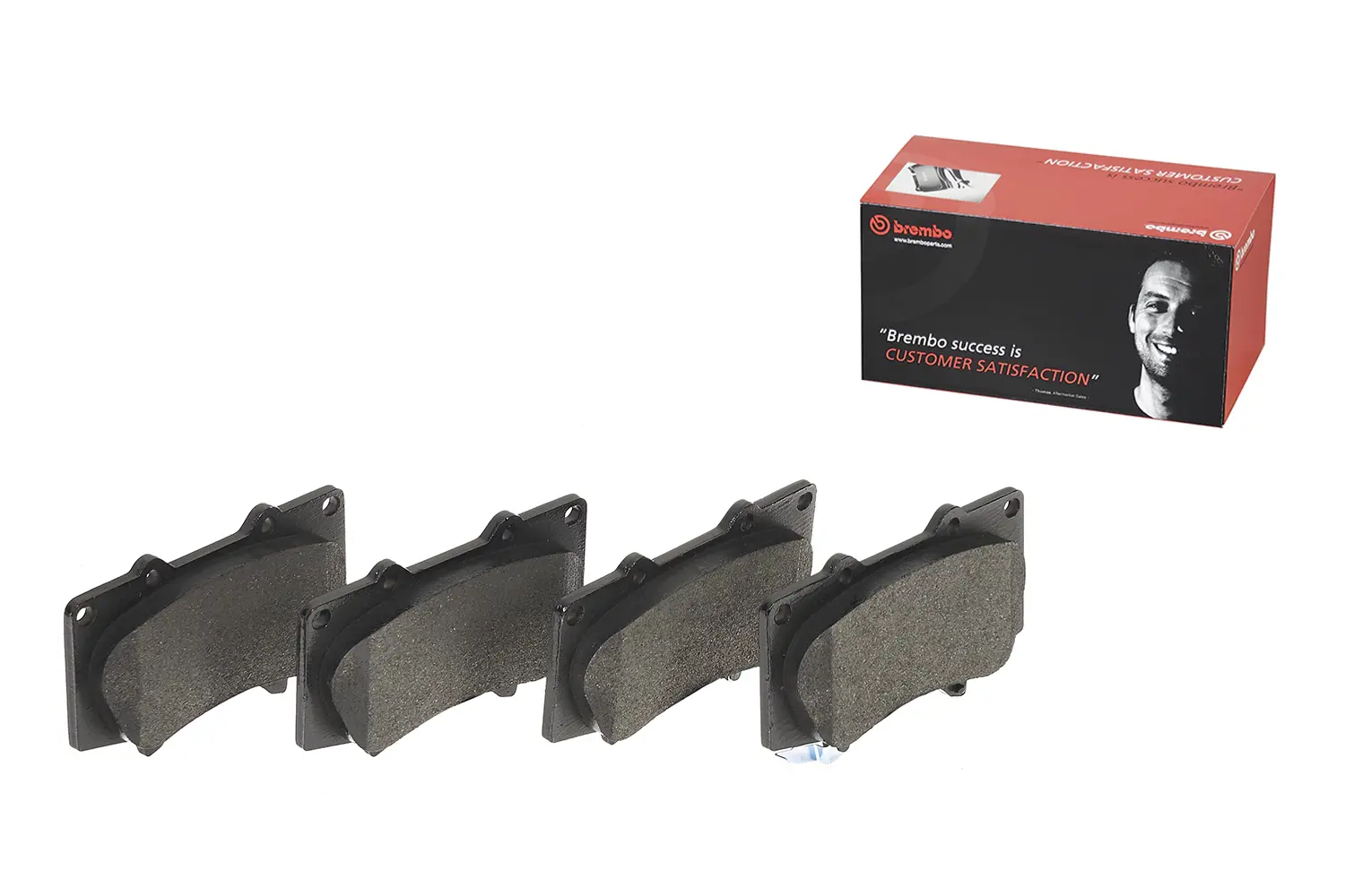 Brembo P 83 036 - Pastiglie Freno Posteriori Con Indicatore Usura, Certificazione ECE-R90