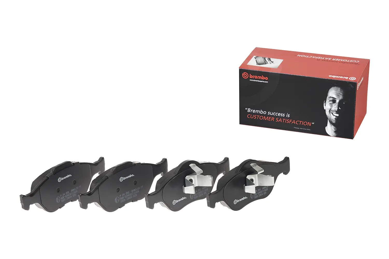 Brembo P 56 024 – Pastiglie Freno Posteriori – Per Auto – Conforme ECE-R90 – WVA 21545 – Lucas