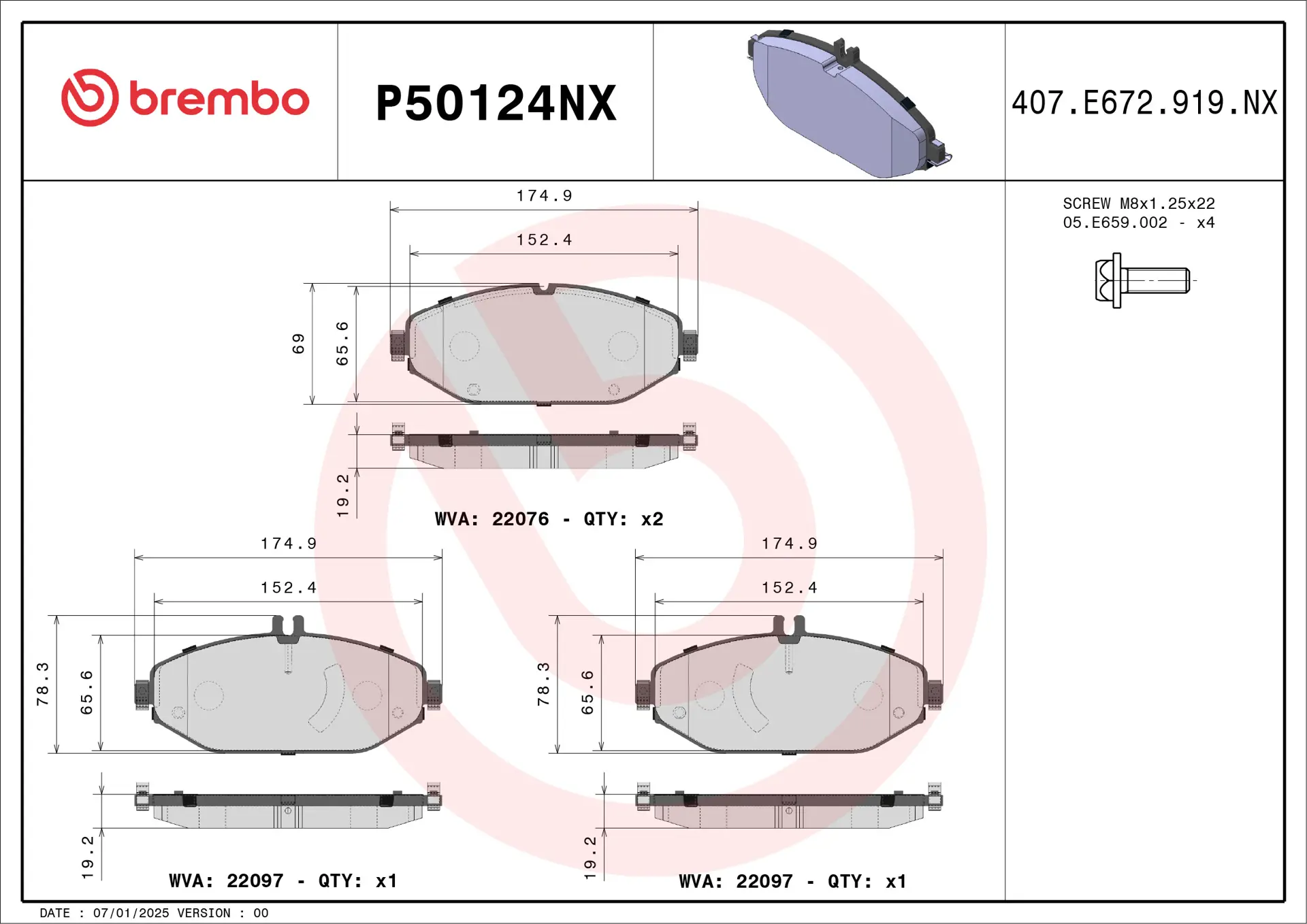 P50124NX