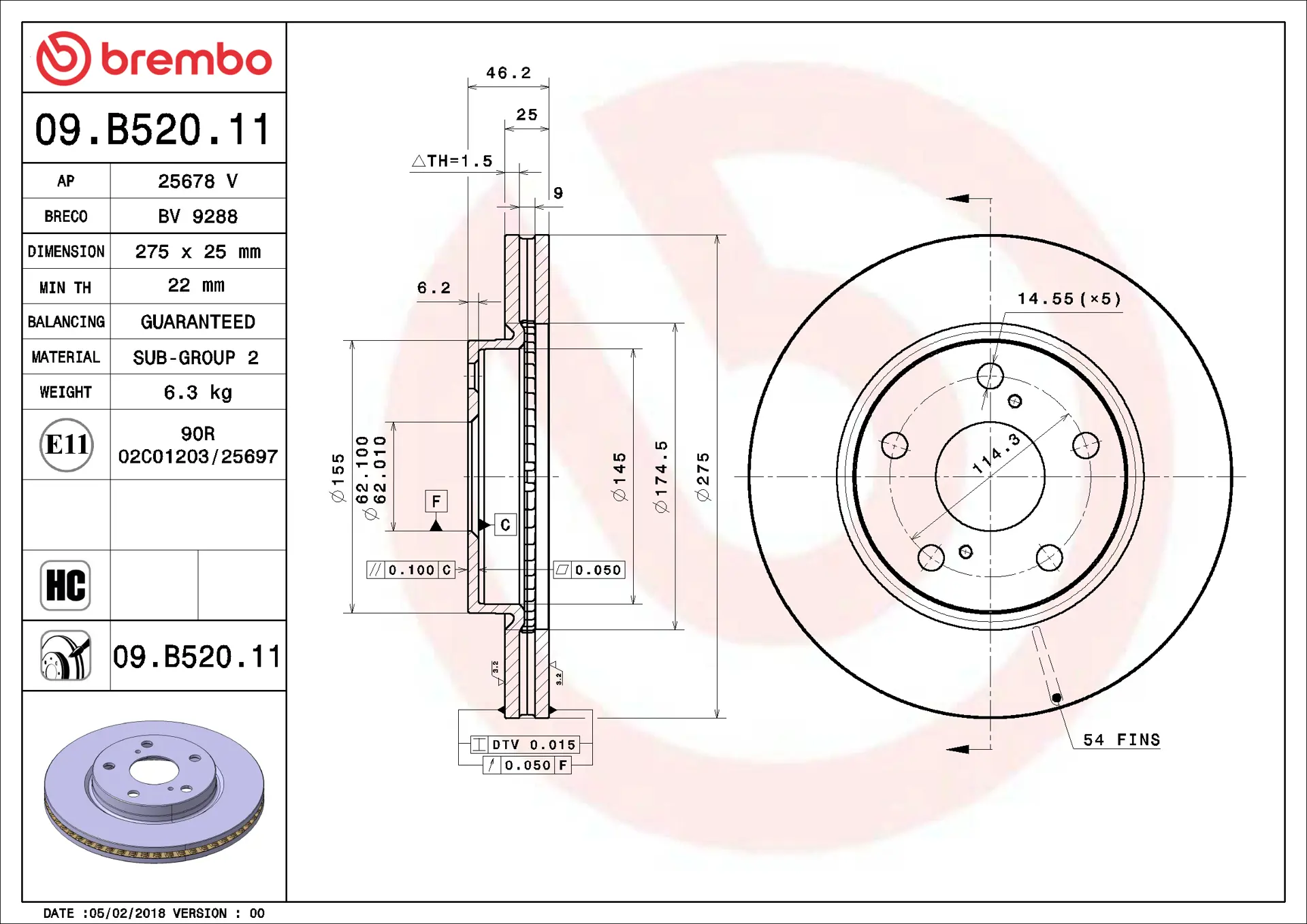 09.B520.11