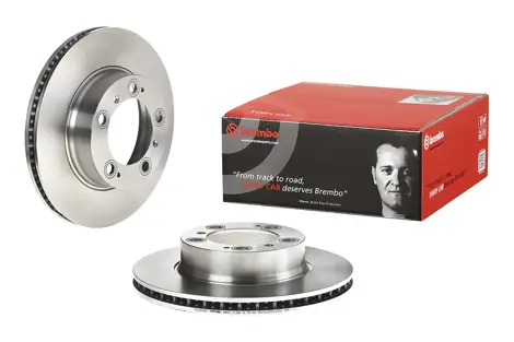 Dischi Freno Anteriori Brembo - Set Di 2 - Diametro 258mm Per Auto - Foto 6