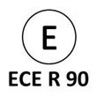 ECE R 90 認証ロゴ