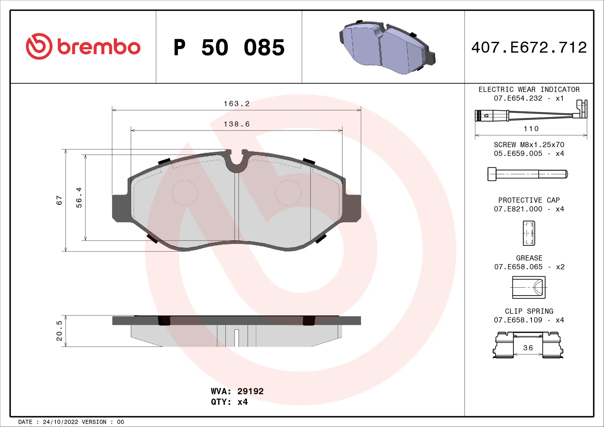 P 50 085
