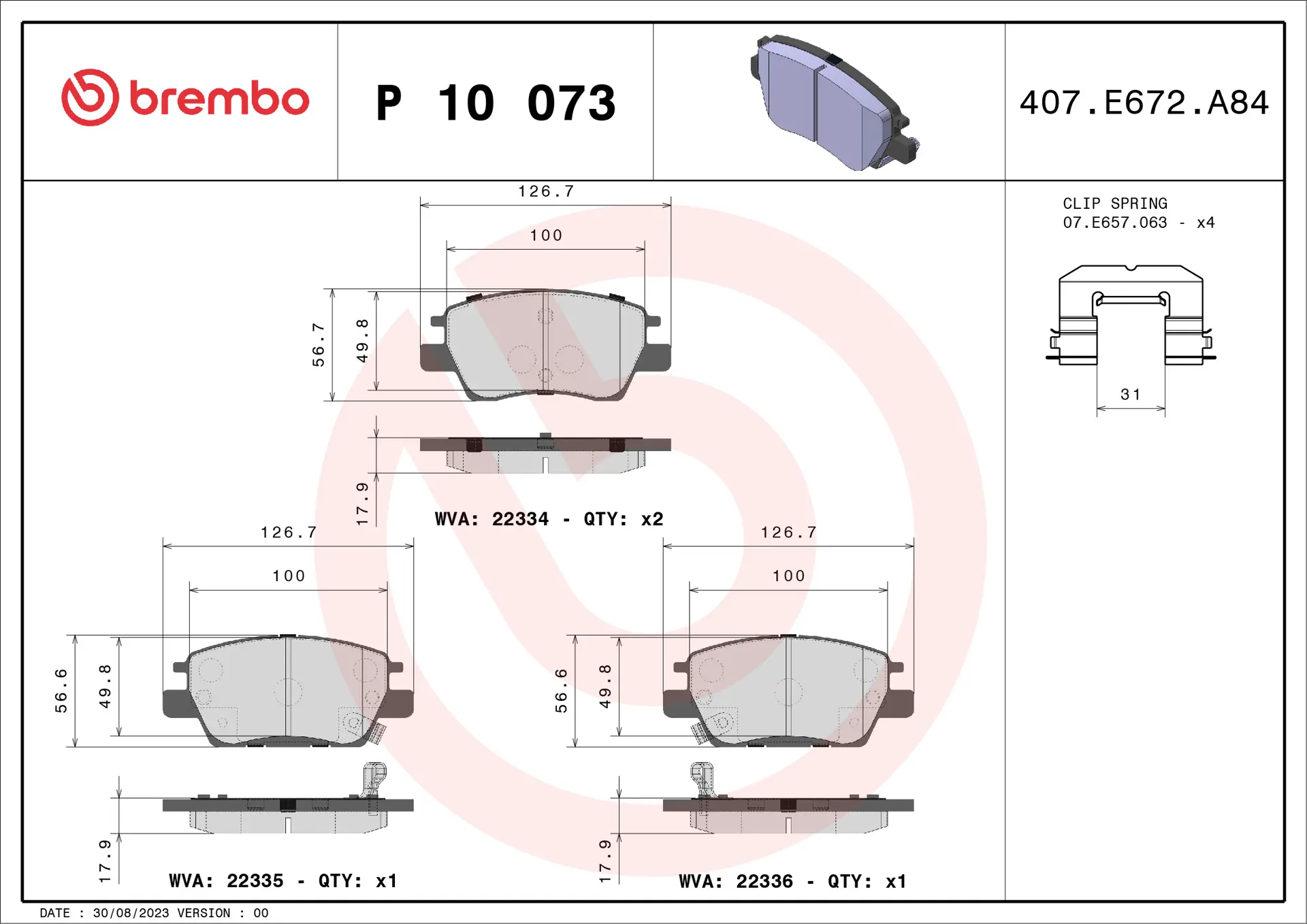 P 10 073