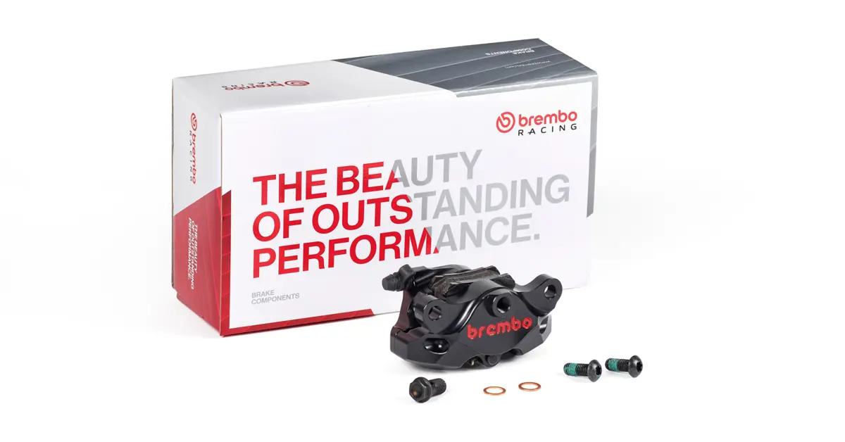 Brembo ブレーキキャリパー アプリオTYPE2から取り外し ブレーキキャリパーの交換手順 -バイクの固定キャリパー