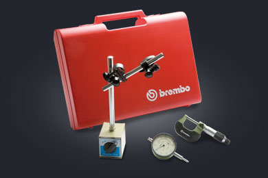 시계와 마그네틱 베이스가 있는 Centesimal Micrometer, Centesimal Comparator를 구성하는 Metrology Kit