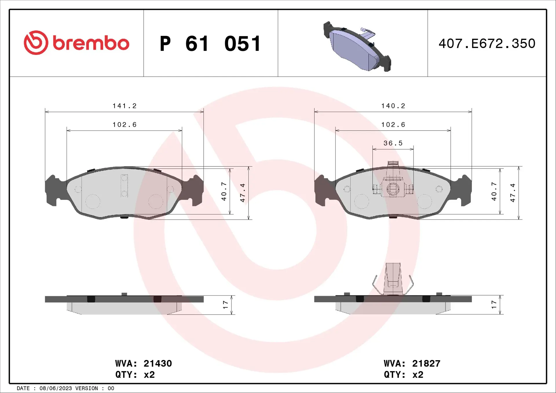 P 61 051