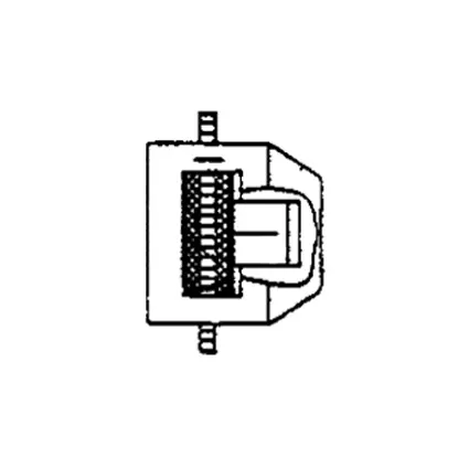 Floating caliper