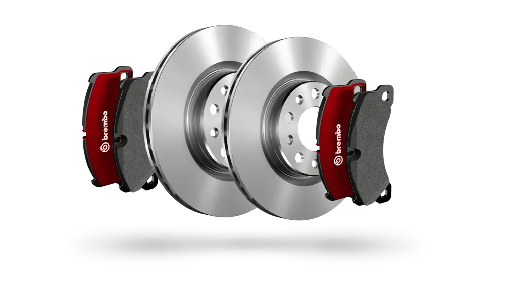 Brembo brake pad and rotor kit