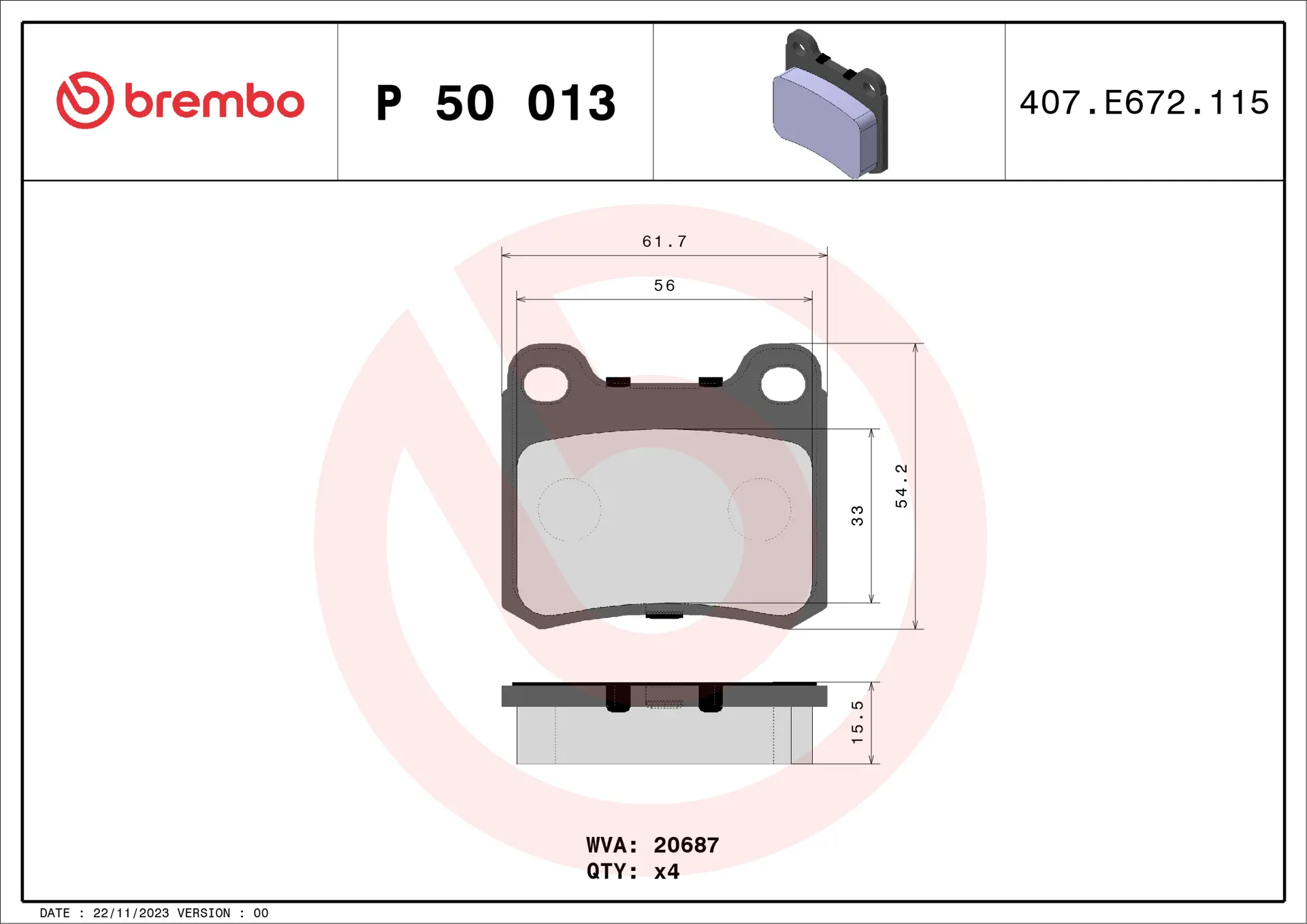 P 50 013