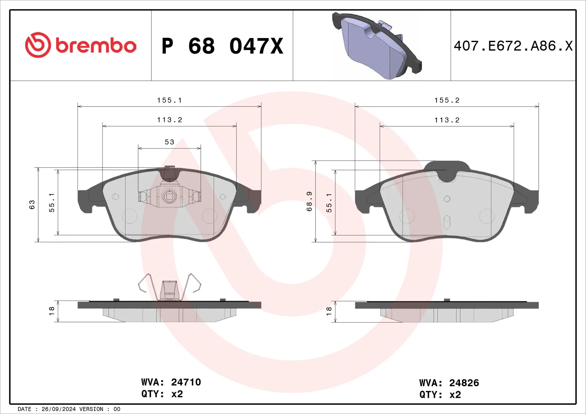 P 68 047X