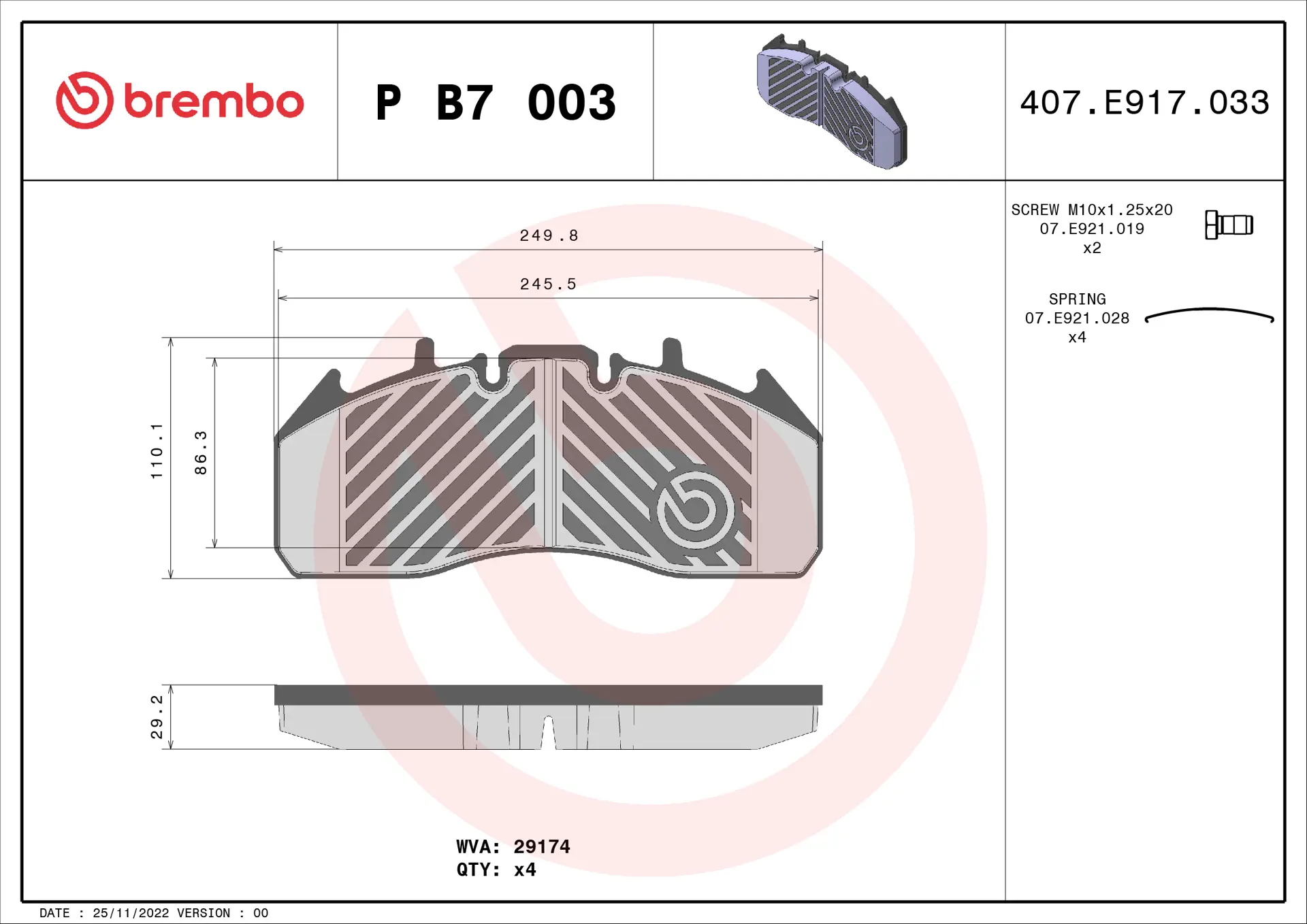 P B7 003