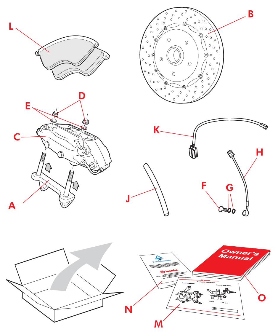 GT KIT components