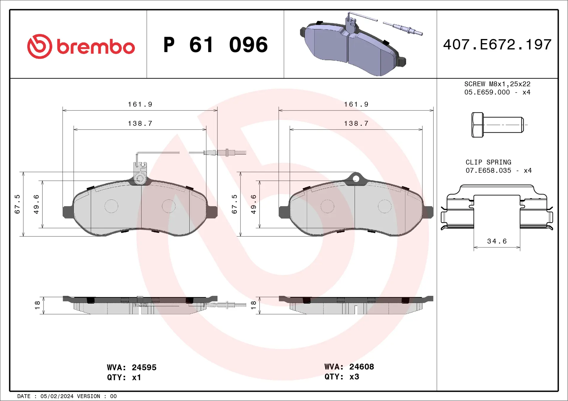 P 61 096