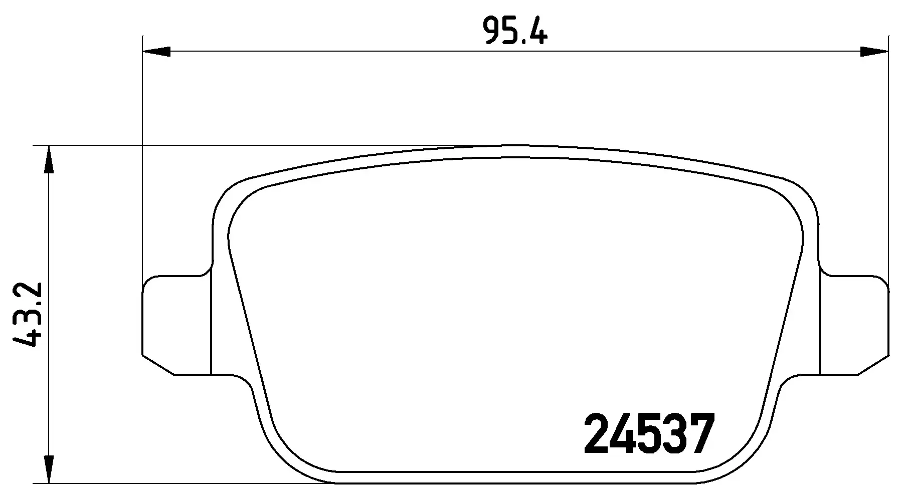 Brembo P 44 016 – Pastiglie Freno Posteriori Con Kit Accessori – Qualità OE