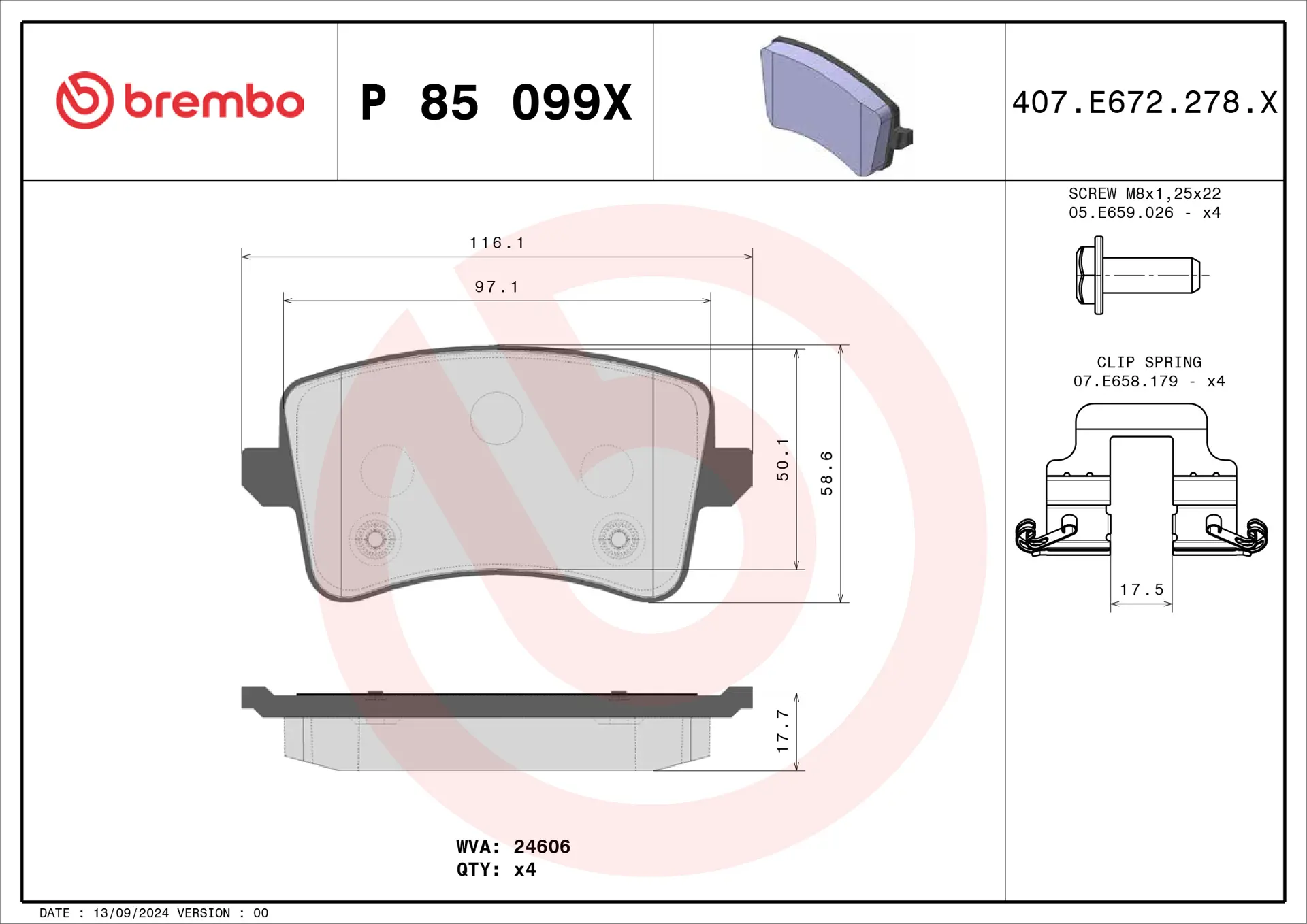 P 85 099X