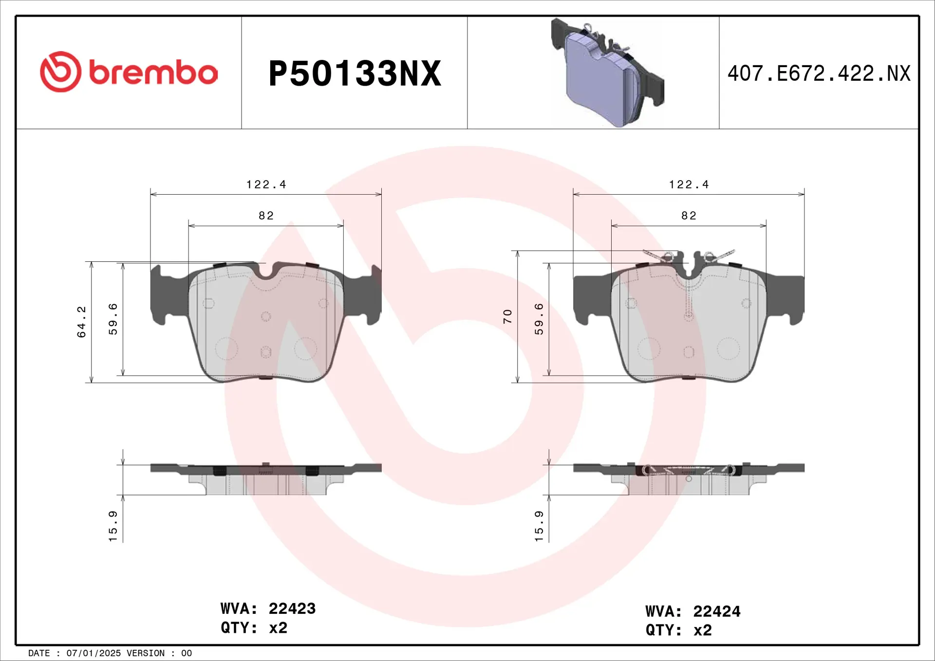 P50133NX