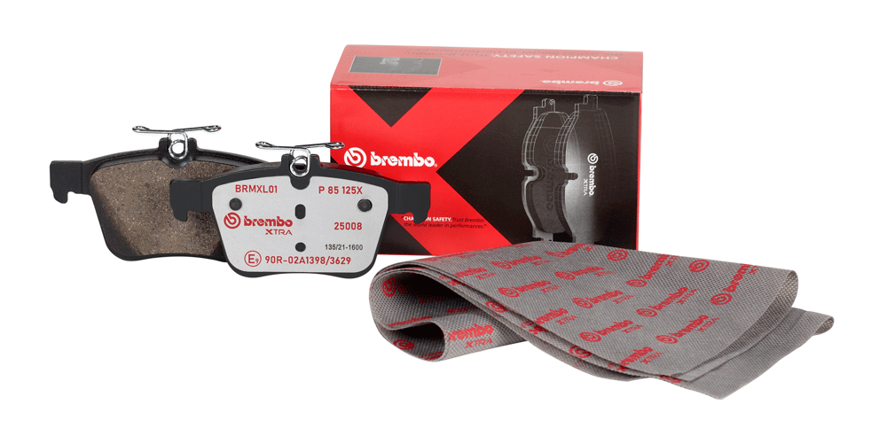 Restyling of Brembo Xtra brake pad range unveiled