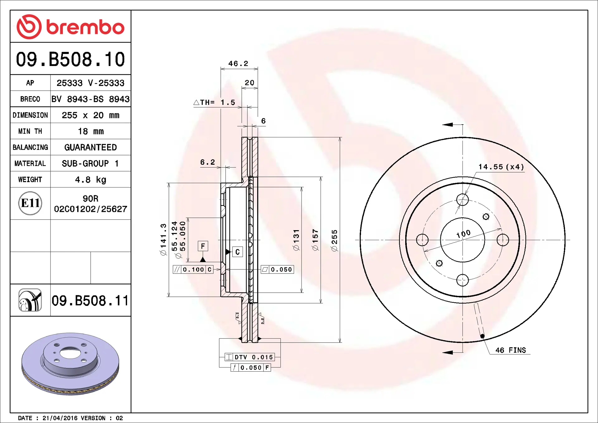 09.B508.10