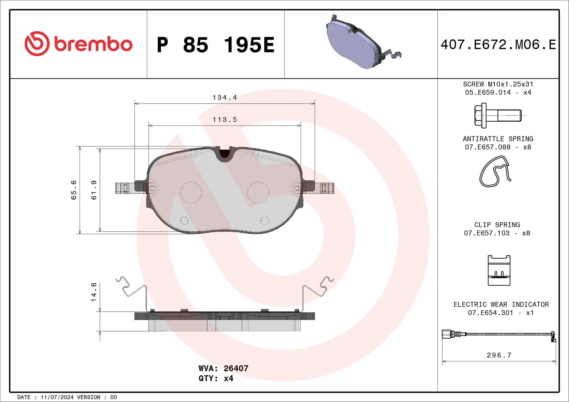 P 85 195E